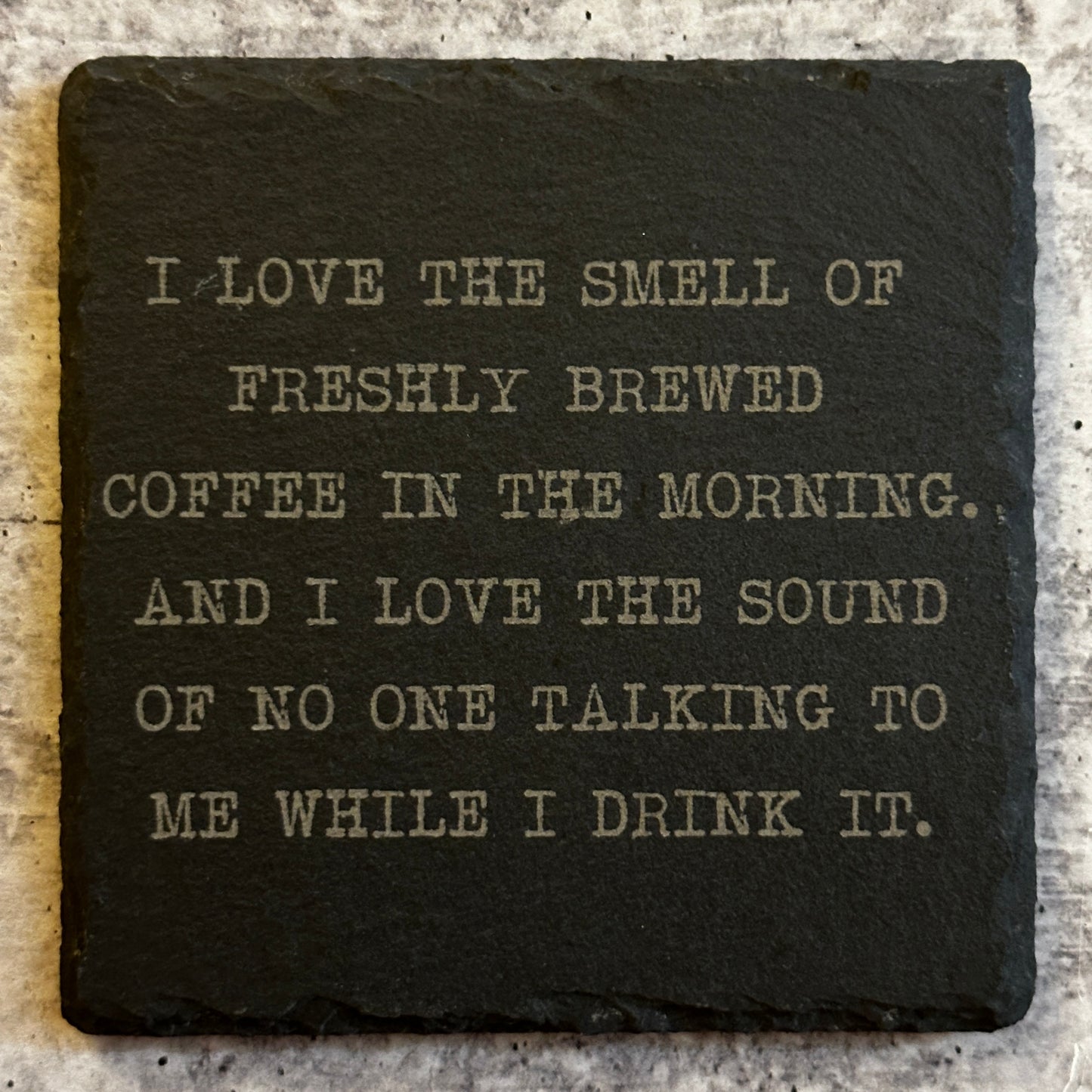 I love the smell of freshly brewed coffee…